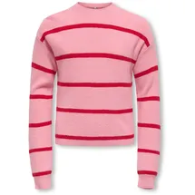KIDS ONLY Kogfranca Short L/S Stripe KNT Noos Rosa 158/164