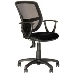 Ergonomischer Büro Dreh Stuhl Arbeitsplatz Bestuhlung Gaslift schwarz Nowy Styl GTP