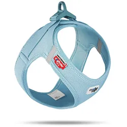 curli Clasp AirMesh Geschirr skyblue Hundegeschirr M
