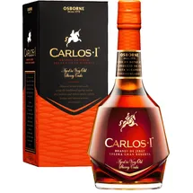 Osborne Carlos I Brandy de Jerez Solera Gran Reserva in Geschenkverpackung