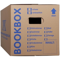 Bücherkarton Aktenkarton Bookbox (2-wellig)