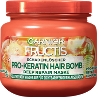 Garnier Fructis Schadenlöscher Pro-Keratin+ Hair Bomb Maske - 320.0 ml