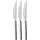 Silit Steakmesser Trend 3-tlg. 23,2 cm rostfrei mit Wellenschliff