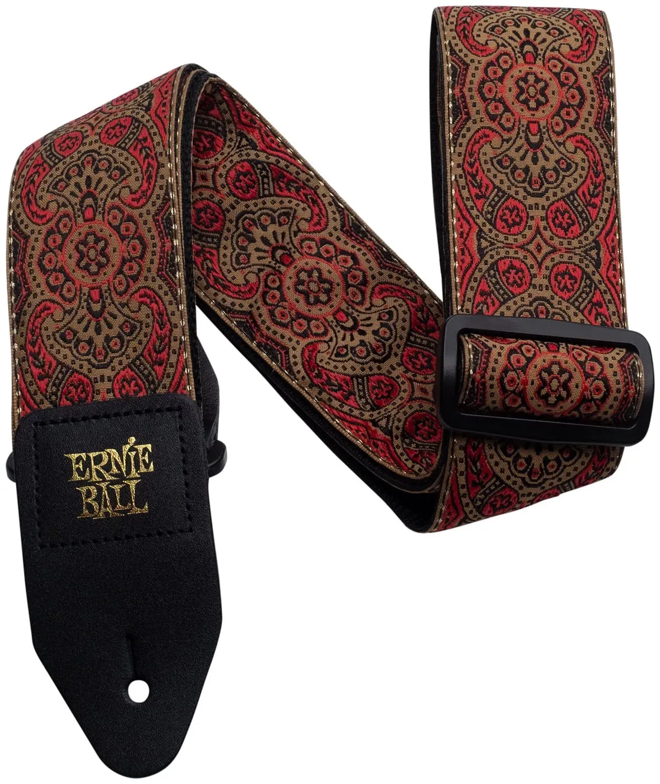 Ernie Ball 4162 Crimson Paisley Jacquard Gitarrengurt