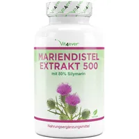 Vit4ever Mariendistel Extrakt 500 mg Kapseln 180 St.