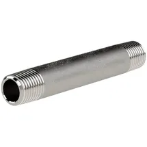 Riegler Schlauchverschraubung Riegler Rohrdoppelnippel 23, AG/AG, R 1/2, Länge 80,0 mm bunt