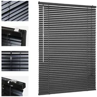 Sekey Aluminium-Jalousie 80 x 130 cm Schwarz