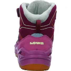 Lowa Maddox Warm GTX Mid Kinder Beere/Orange 26