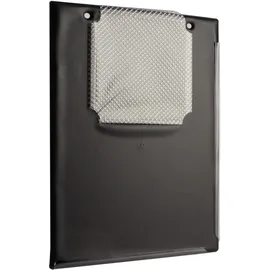 Eichner 10 Auftragsmappe Edge mit Schlüsselfach, schwarz, Kunststoff