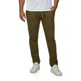 Riverso Jogginghose Herren Baumwolle lang RIVKasper Regular Fit Regular Fit Grün Tunnelzug XXL