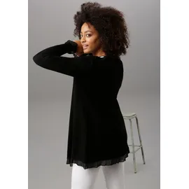 Aniston SELECTED Cardigan schwarz 40