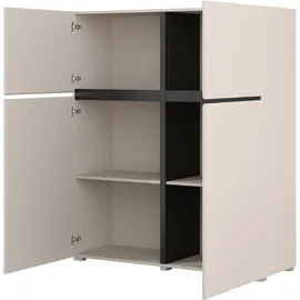 OTTO home Cross 119,5 x 139 x 40 cm Braun