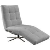 Kawola Relaxliege, Grau, Schwarz, Textil, Echtholz, 1-Sitzer, Füllung: Komfortschaum, 82x115x156 cm, Wohnzimmer, Sessel, Relaxliegen