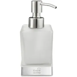 KLEINE WOLKE Meo, Wandaccessoire, Farbe Milky, Material: Messing, Edelstahl, Glas