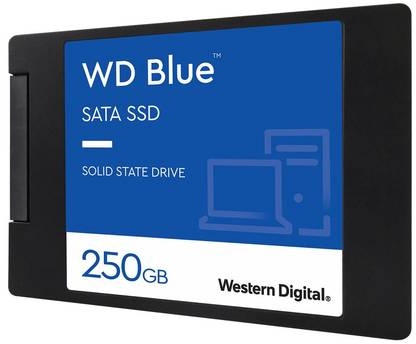 WD Blue 3D NAND SATA SSD WDS250G2B0A - Solid-State-Disk - 250 GB - intern - 2.5" (6.4 cm)