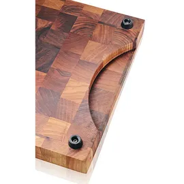 GEFU Hackblock Holz 1-tlg. 30 x 4,5 x 44 cm Braun