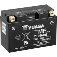 YUASA YTB9 12V 95 CCA Hochleistungs-AGM-Motorradbatterie