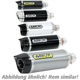ARROW Auspuff Paar für Yamaha XT 660 R/X Aluminium/Edelstahl