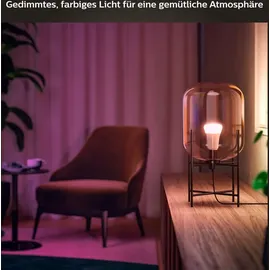 Philips Hue mit Bridge V2 + 4 White & Color Ambiance E27 806lm