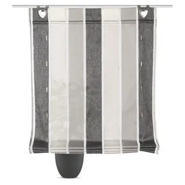 Home fashion Raffrollo LOSANA 80 x 130 cm grau