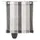 Home fashion Raffrollo LOSANA 80 x 130 cm grau
