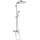 Hansgrohe Crometta E Showerpipe 240 1jet mit Einhebelmischer chrom 27284000