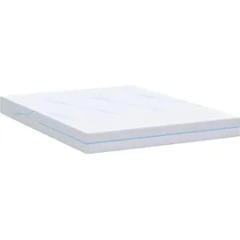 vidaXL Matratze Weiß 140 x 200 cm H3