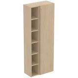 Ideal Standard Finesse E3442US Hochschrank 60 x 30 x 160 cm Weiß/Glas/Holz/Spanplatte