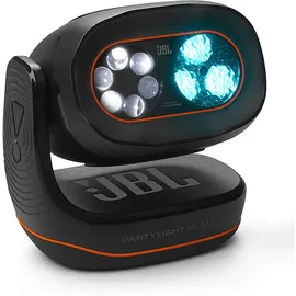 JBL Partylight Beam, kompatibel mit Partybox App, Bluetooth, Lichtshow-Projektor, Schwarz