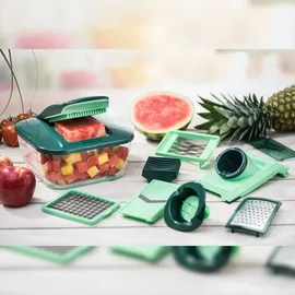 Genius Nicer Dicer Chef 15-tlg. grün