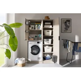 Fackelmann Waschmaschinenschrank 65 x 98,2 cm Grau