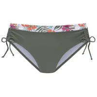 VENICE BEACH Bikini-Hose Damen weiß bedruckt Gr.36