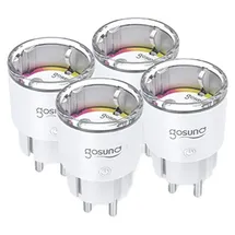 Gosund Smart Plug EP2-Z ZigBee Weiß 4 St.