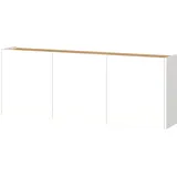 Germania Mehrzweckschrank »Libbiano« Schuhschrank«, ideal für schmale Flure, Breite 138 x 52 x 25 cm, (BxHxT)