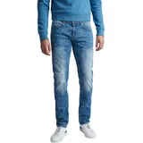 PME Legend Herren Jeans aus Baumwoll-Mix Modell 'NIGHTFLIGHT', Hellblau, 34/32