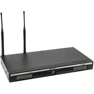 Eurolite RELACART UR-260D 2-Kanal-UHF Receiver 522-554 MHz