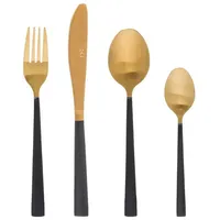 SECRET DE GOURMET Besteck-Set in golden | Gr.: onesize