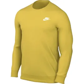 Nike French Terry Crew Sweatshirt Gelb XL