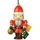 Hubrig Volkskunst GmbH Nussknacker Weihnachtsmann 7 cm rot