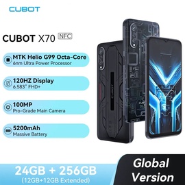 CUBOT X70 12 GB RAM 256 GB space black