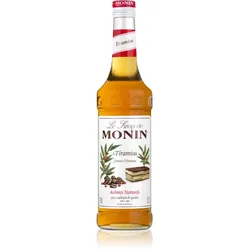 Monin Le Sirop Tiramisu Sirup zur Zubereitung von Getränken Geschmack Tiramisu 700 ml