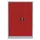 Classix Stahlschrank X-530324 feuerrot, lichtgrau 92,0 x 42,0 x 120,0 cm, aufgebaut