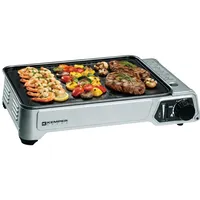 Kemper Tischgrill Plancha Camping-Gasgrill - Kemper
