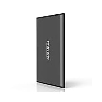 Maxone Externe Festplatte tragbare 1TB-2,5Zoll USB 3.0 Backups HDD Tragbare für TV,PC,Mac,MacBook, Chromebook, Wii u, Laptop,Desktop,Windows (1TB, Grey)