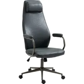 CLP Pocatello Kunstleder Antik Schwarz