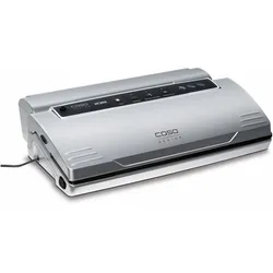 CASO Vakuumierer "VC 200", silber (silberfarben), B:38,4cm H:9,5cm T:24,4cm, Vakuumierer, Rollenbreite max. 30 cm bei beliebiger Länge