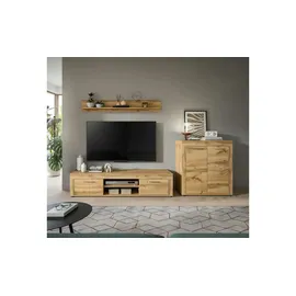 Möbel Kraft Wohnwand ¦ holzfarben ¦ Maße (cm): B: 255 H: 159 T: 35.0