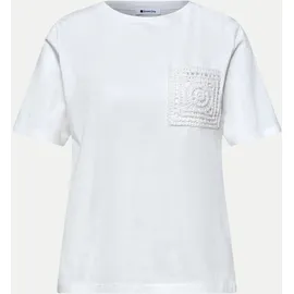 STREET ONE Kurzarmshirt Weiß 36