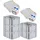 Proregal Eurobox NextGen Economy 22 x 30 x 40 cm 5-tlg. grau
