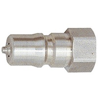 Riegler Verschlussnippel beidseitig absperr., ES 1.4305, G 1/4 IG,